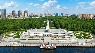 Круговой часовой маршрут на колесном двухпалубном теплоходе по акватории Химкинского водохранилища от Северного Речного Вокзала